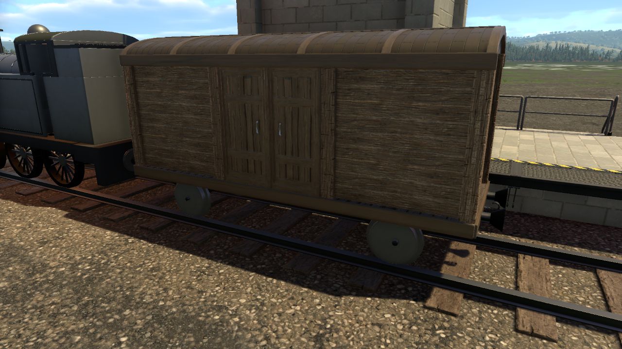 Railway Boxcar