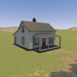 1 1/2 storys 1900s small house