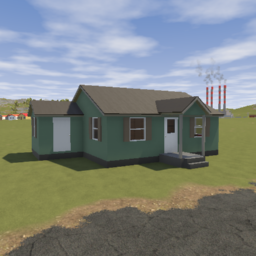 1 Bedroom 1950's House