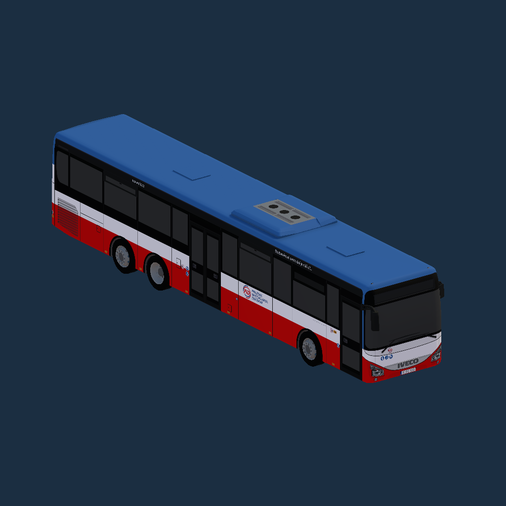Prague - PID (old) - Iveco Crossway LE 14.5 (AST-1)