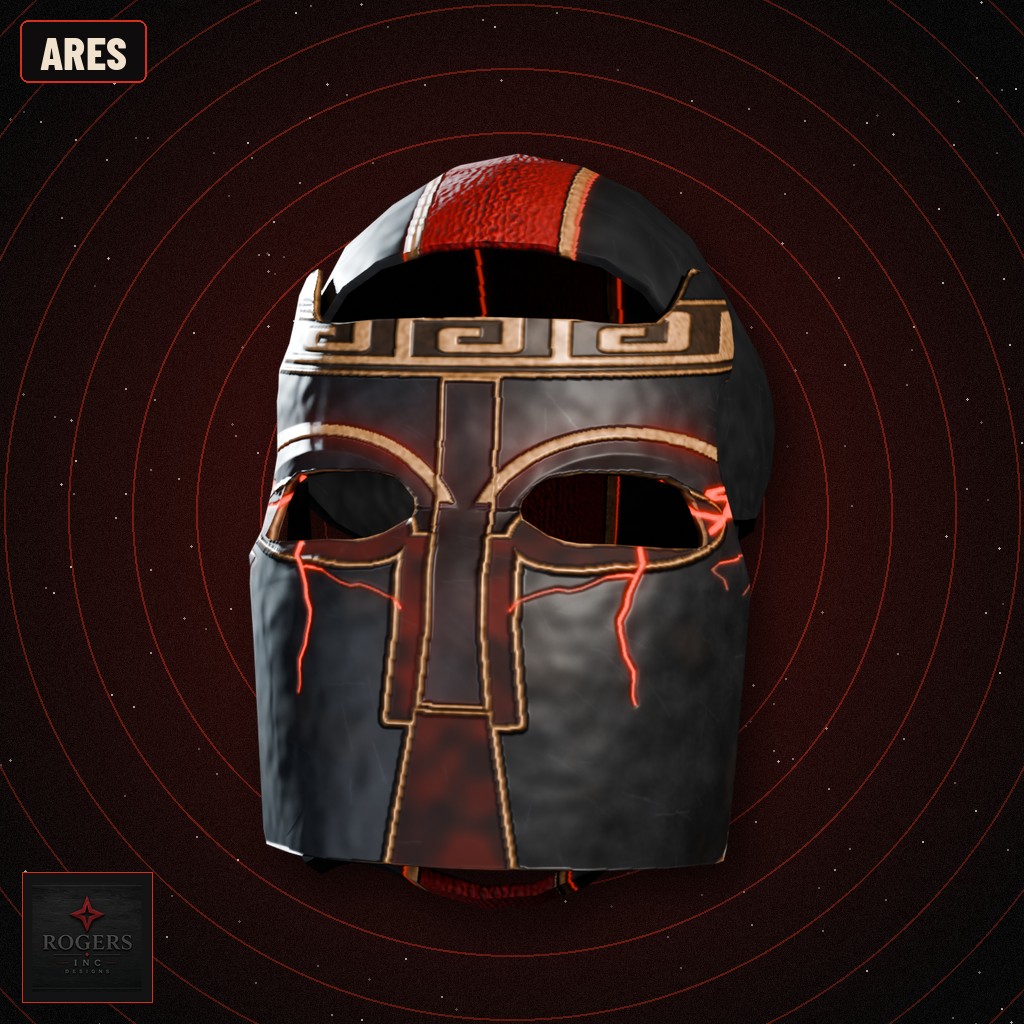 GLADIATOR Metal Facemask