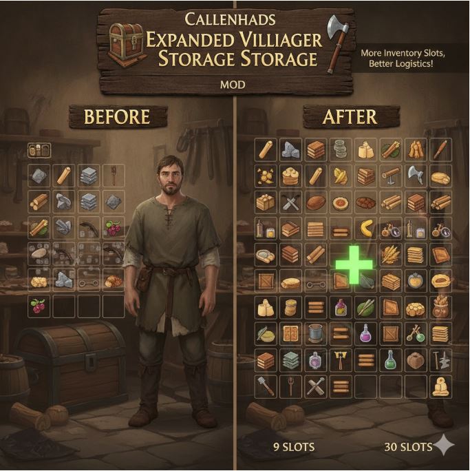 Callenhads Expanded Villager Storage