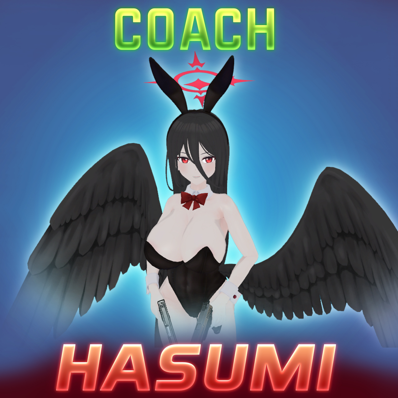 [COMM] Blue Archive: Bunny Girl Hasumi - Coach
