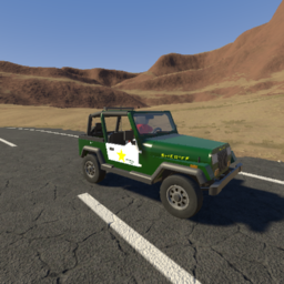 1992 Jeep Wrangler YJ Top Down | Sheriff