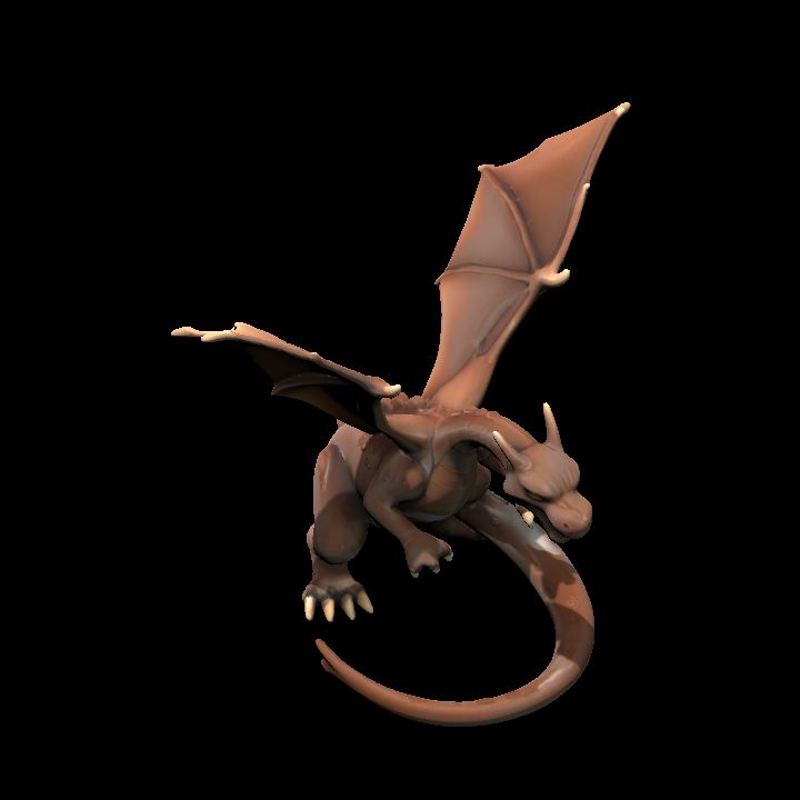 Chocolate dragon