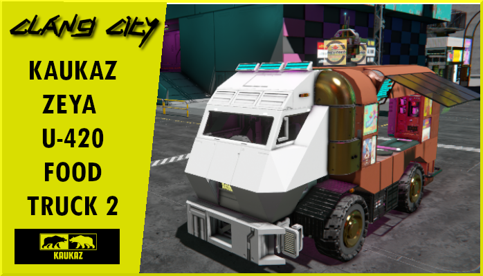 Kaukaz Zeya U-420 Food Truck 2