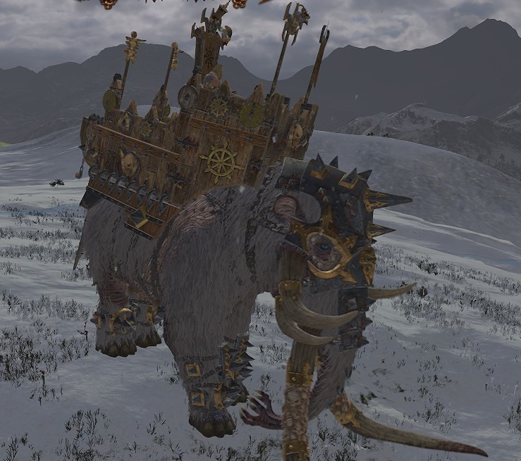 Wulfrik The Wanderer Mammoth Reskin