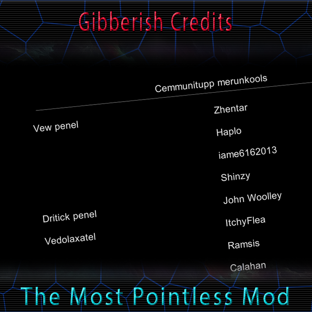 Gibberish Credits