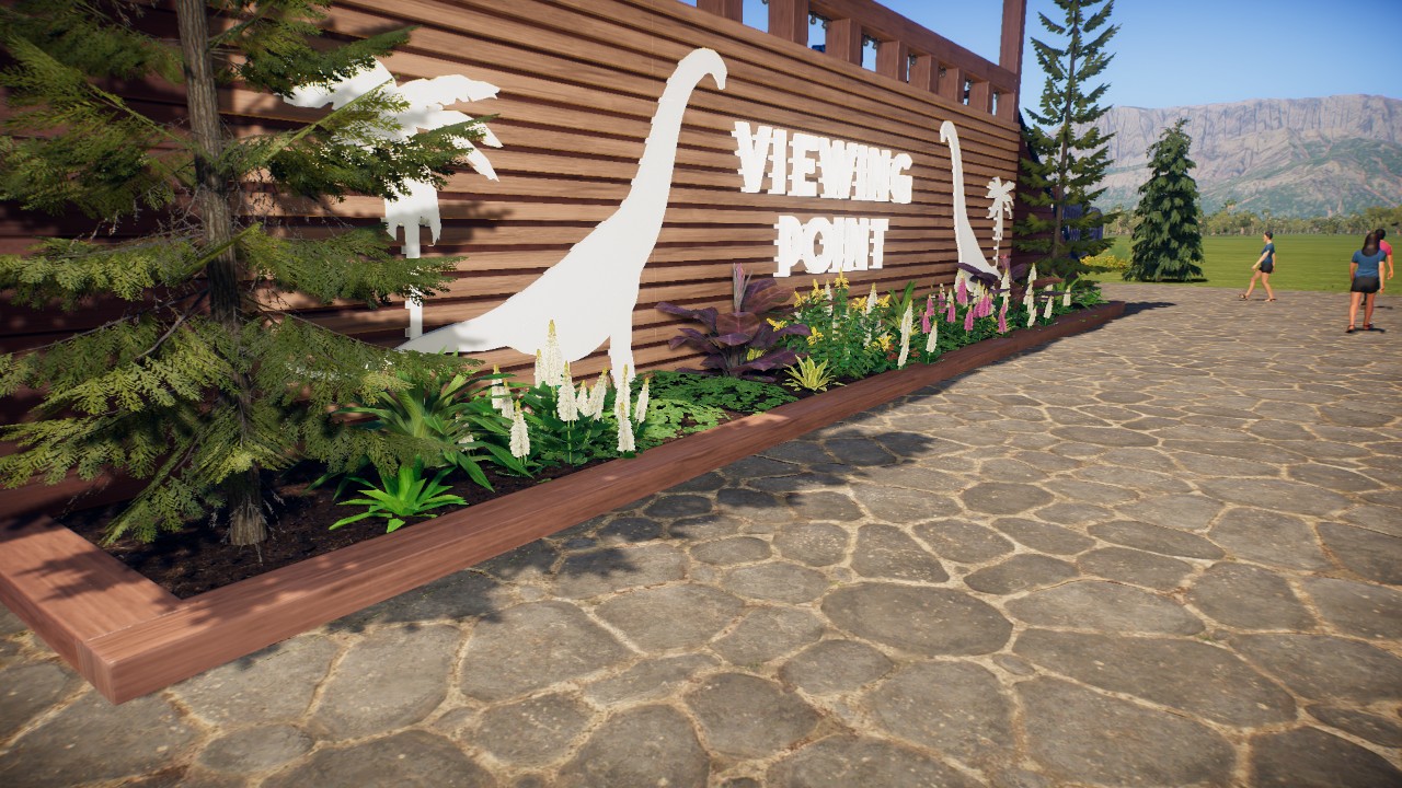 Tress an Plants for Viweing Point