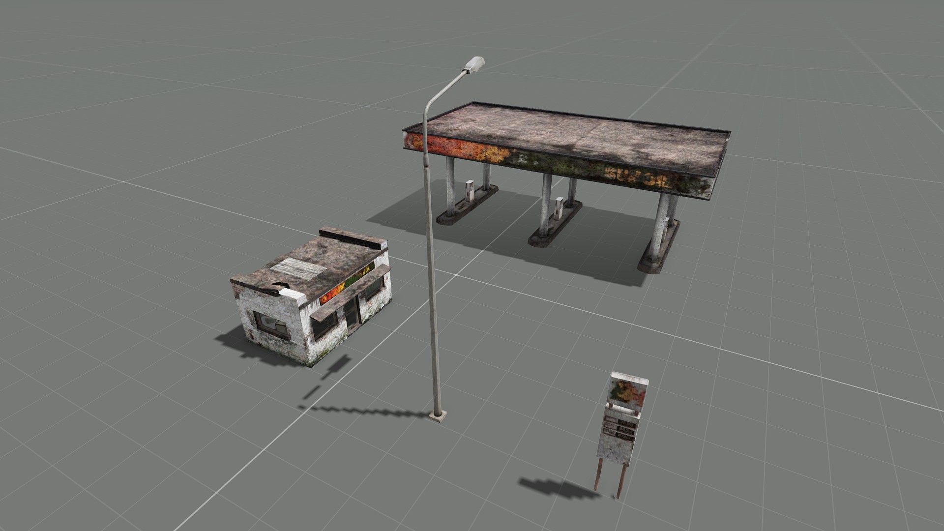 Decrepit Gas Station