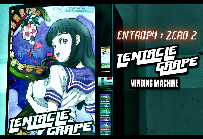 Tentacle Grape Vending Machine