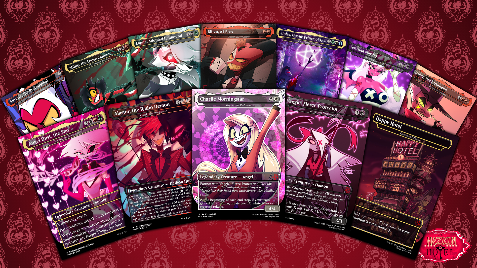 Steam::Magic:the Gathering Hazbin Hotel / Helluva Boss Alters
