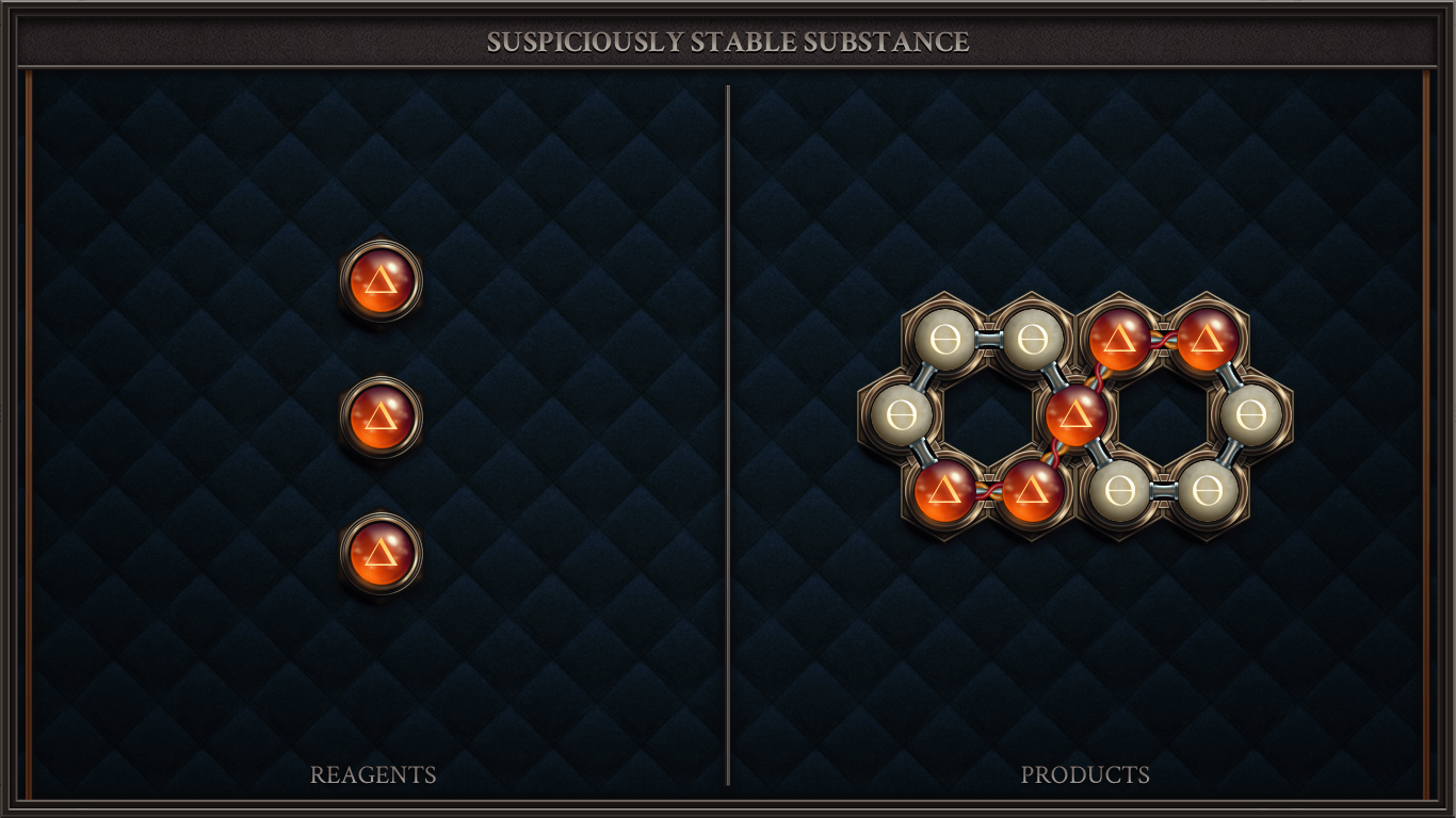 SUSPICIOUSLY STABLE SUBSTANCE