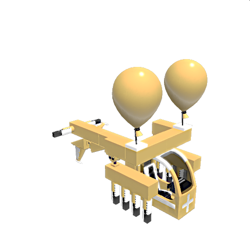 DS 14 gun engine early game airship