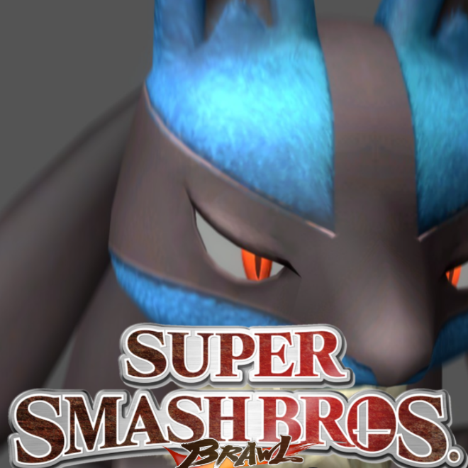 (SSBB) Lucario (PM and NPC)
