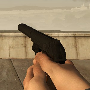 Silenced Walther PPK on L4D1 Animations
