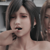 [Bamhor]26.04.14 蒂法✘爱丽丝✘克劳德 有毛TifaAerithAnim03A