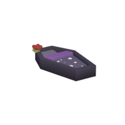 Coffin Bed (Decorated)
