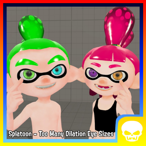 Splatoon - Too Many Eyes Dilation Eye Sizes