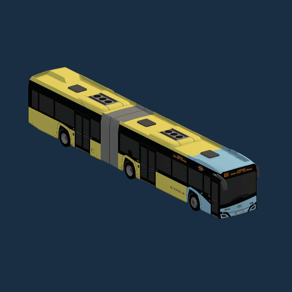 VVT Postbus - Solaris Urbino IV 18 (3D) - VVT Design 2023 - blau-gelb (talein-talaus)