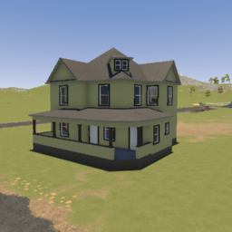 1910's large house