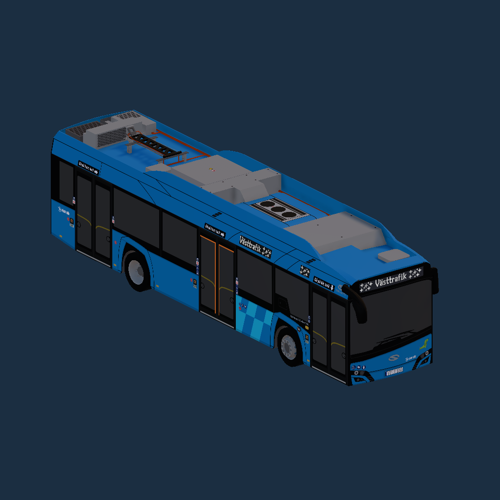 Västtrafik - Solaris Urbino 12 IV Electric [3D]