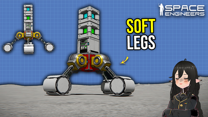Vanilla Soft Landing Legs Proof of Concept