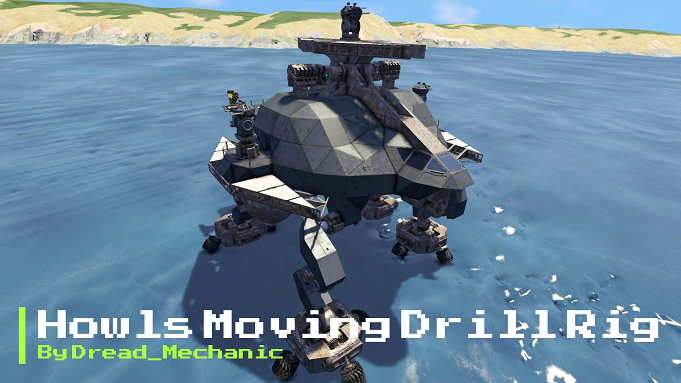 Howls Moving Drill Rig Mk 01 preview