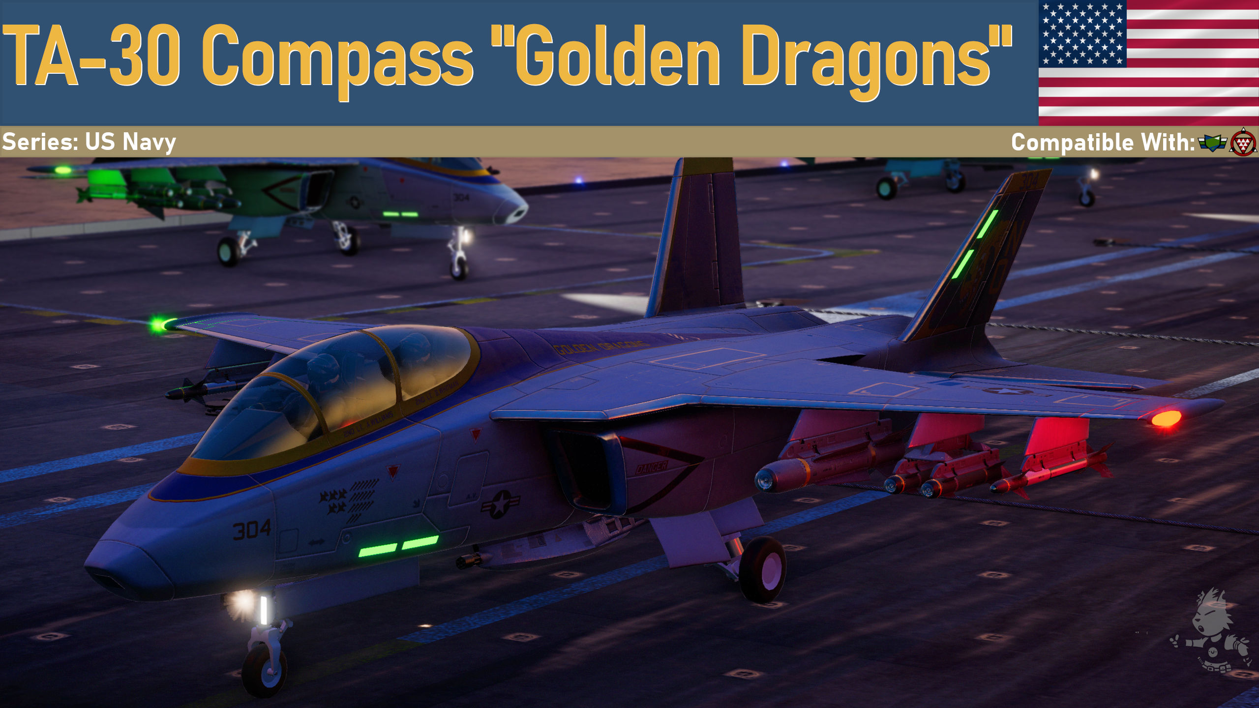 TA-30 Compass "Golden Dragons"