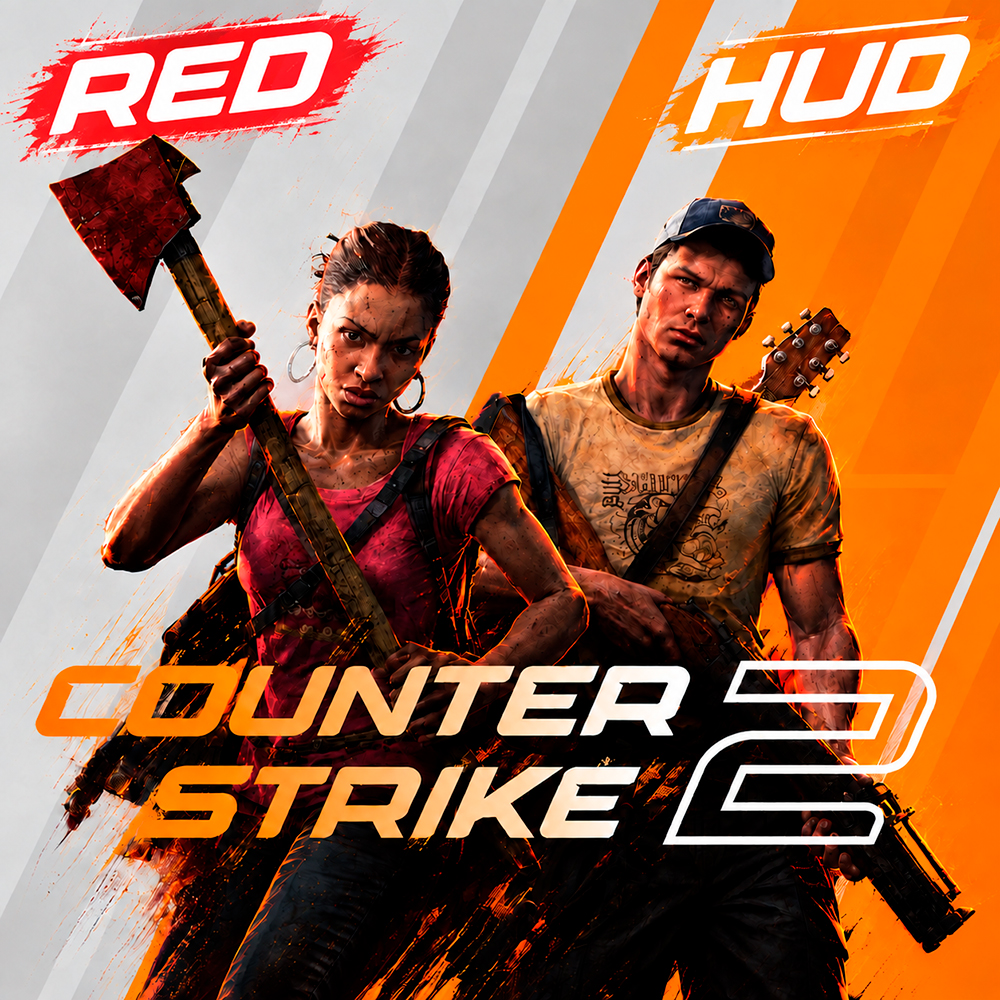 CS 2 | Counter-Strike 2 HUD Red