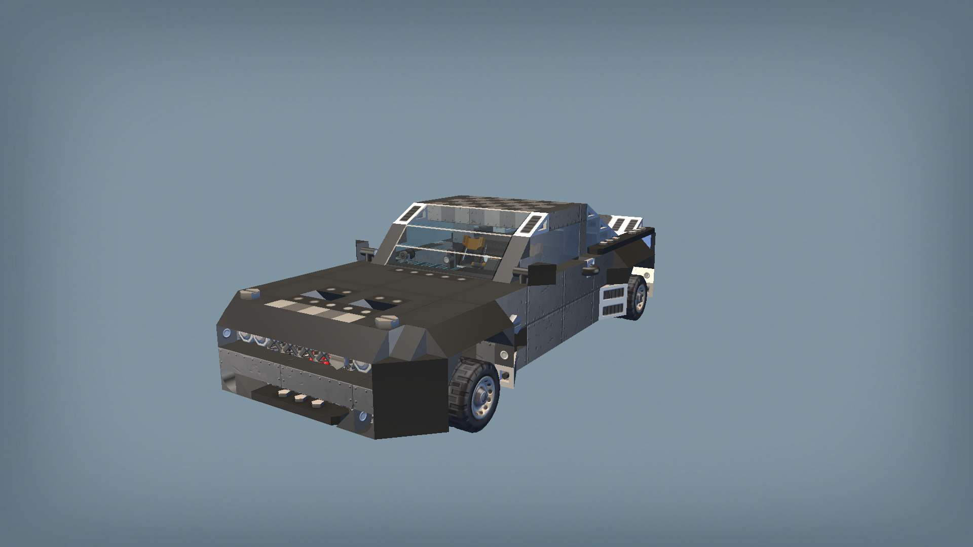 Sport car 01 BLACK GHOST
