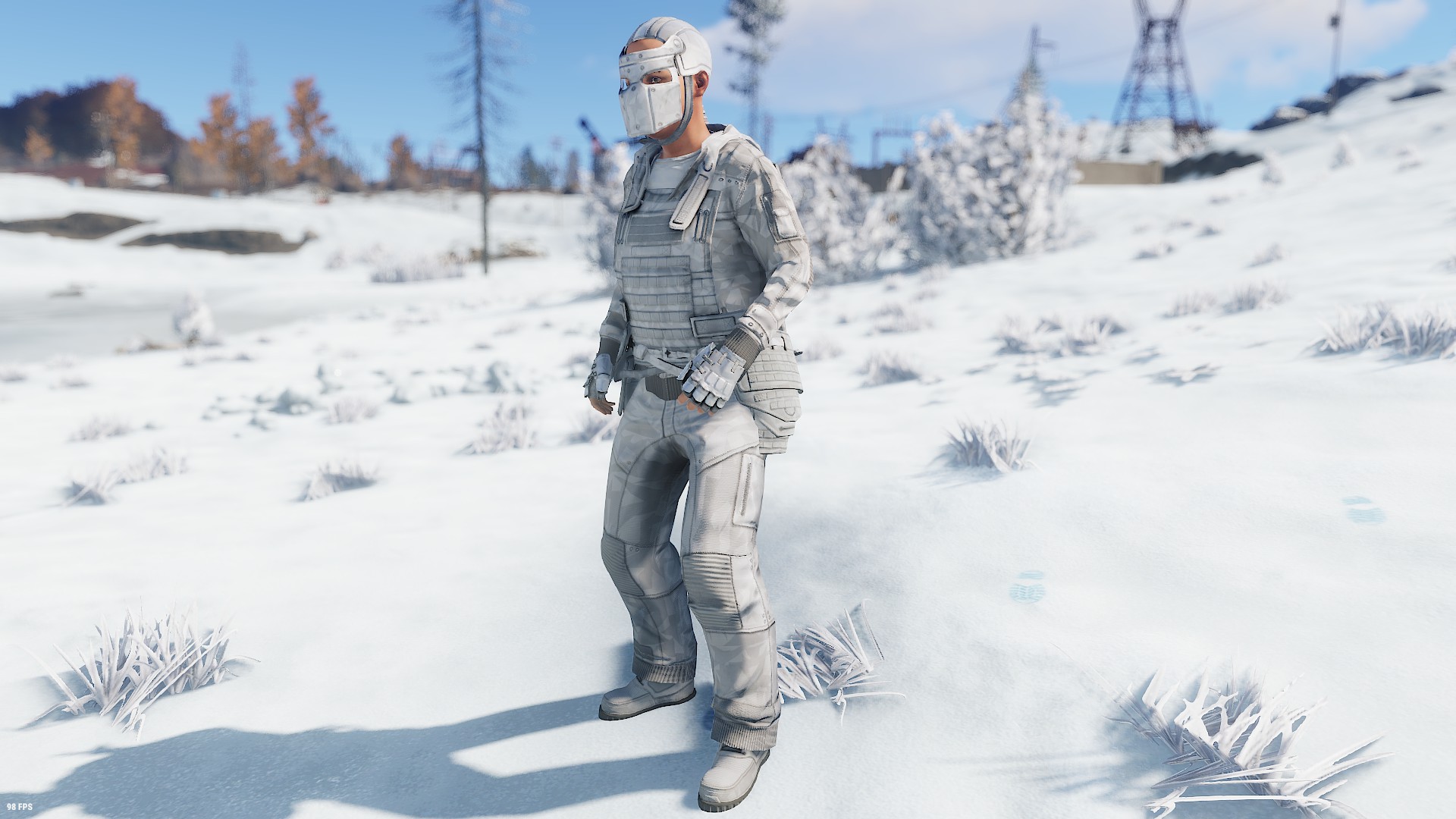 Whiteout Roadsign Gloves