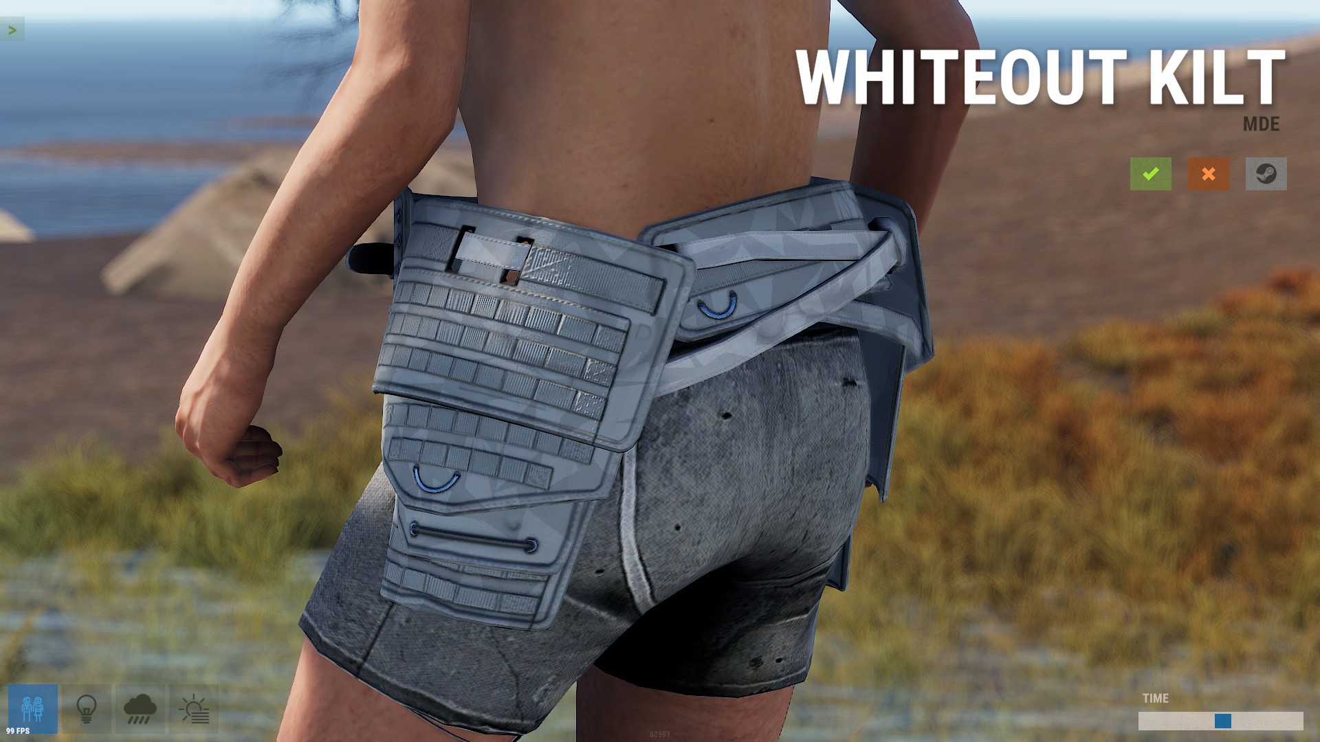 Whiteout Kilt