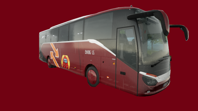 Among Us Bus