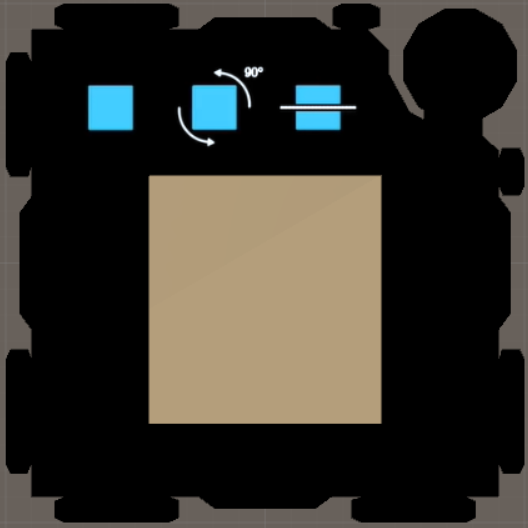 Symmetries OF A Square
