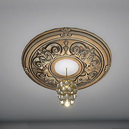 Ceiling Medallion 6 Brass