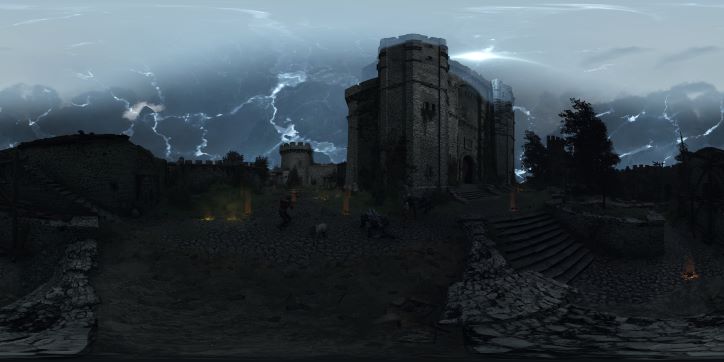 the Witcher 3 Ciri and Eskel Battle the Hunt