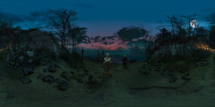 The Witcher 3 Ciri and Geralt in Velen