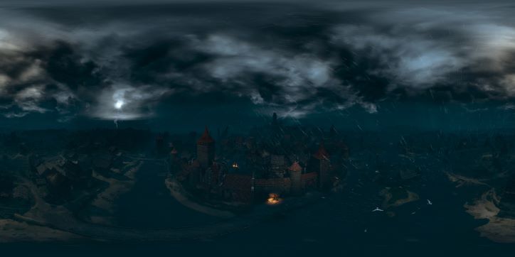 The Witcher 3 Stormy Novigrad