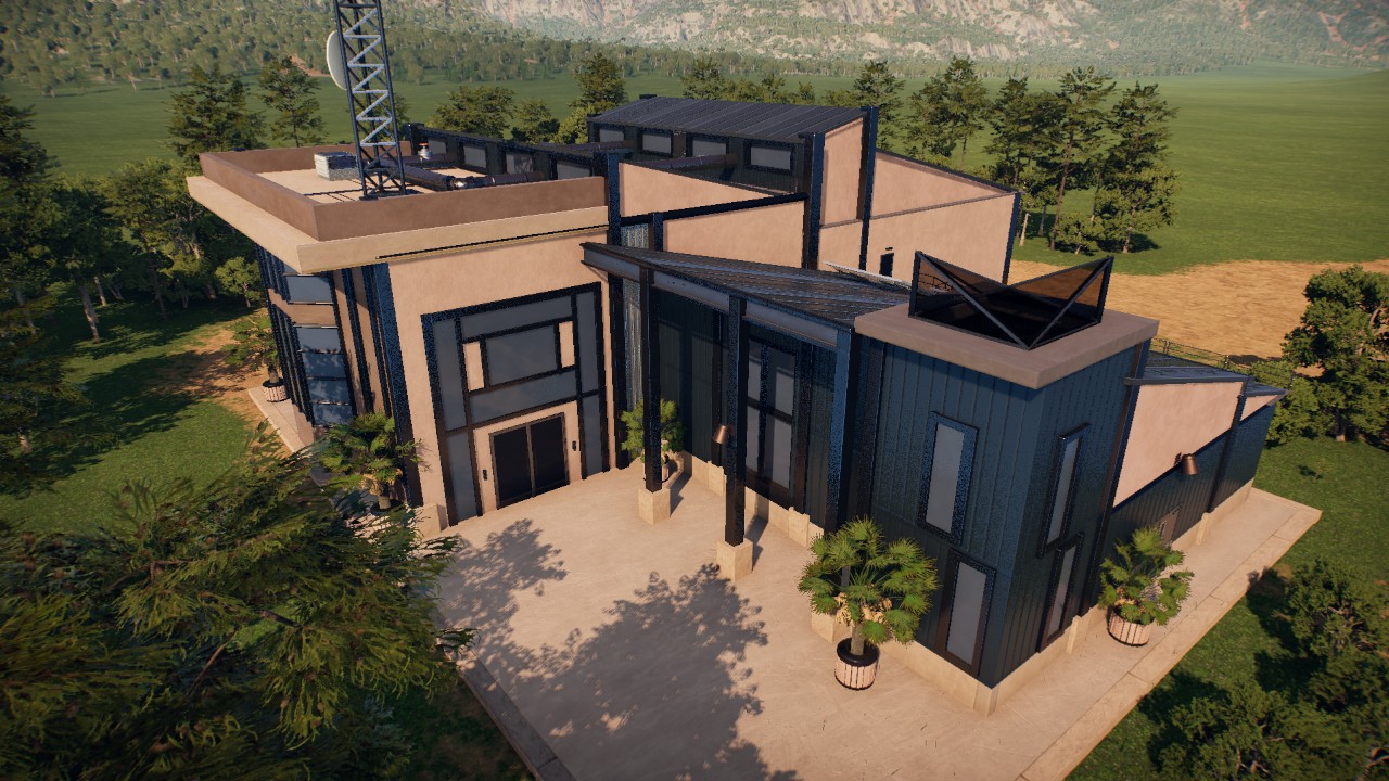Administrative facility, modern