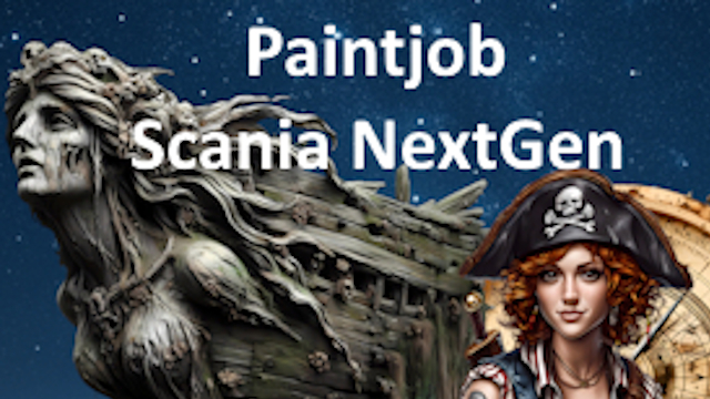 Scania Next Gen - Pirate Skin preview