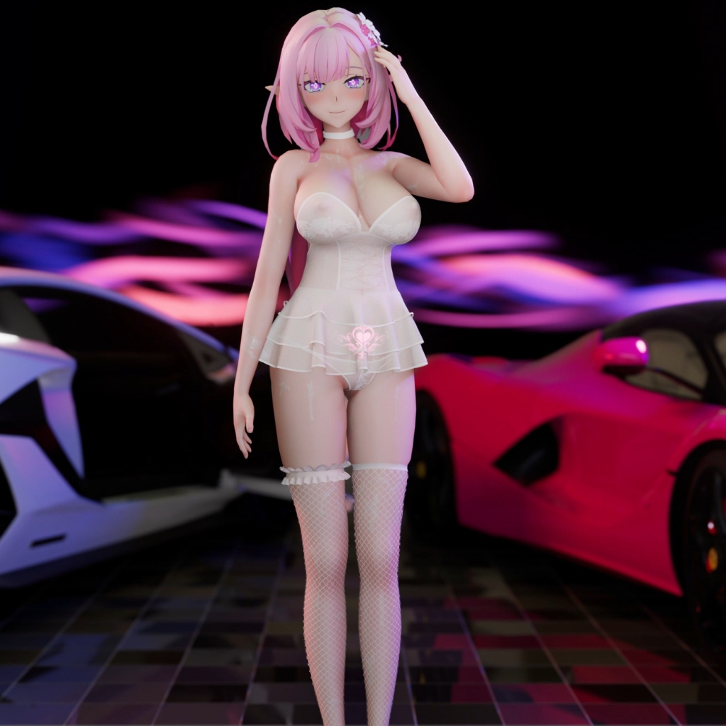 Blender15 Elysia 爱莉希雅 - Nice body