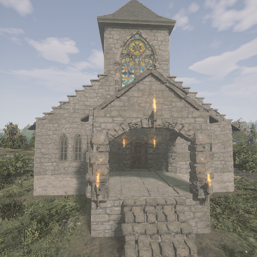 Large Stone Church