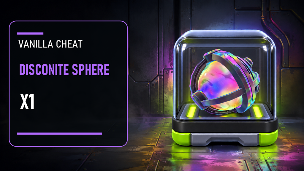Disconite Sphere X1 VANILLA CHEAT