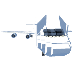 Softbody AIR LINER Airbus A380F With Openable Nose
