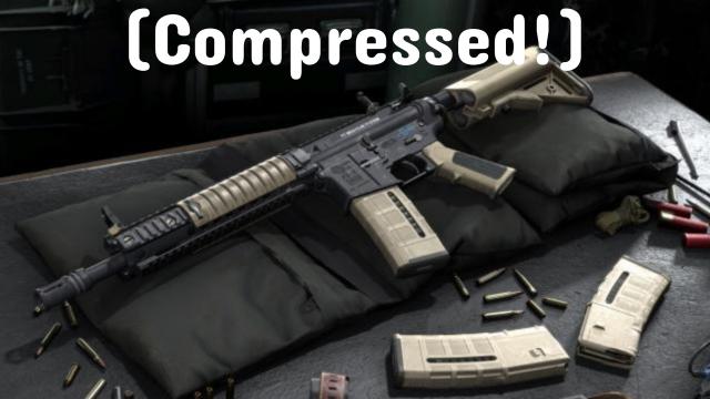 M4A1/MK18 From COD:MW 2019 使命召唤:现代战争2019 M4A1/MK18 (Compressed edition)