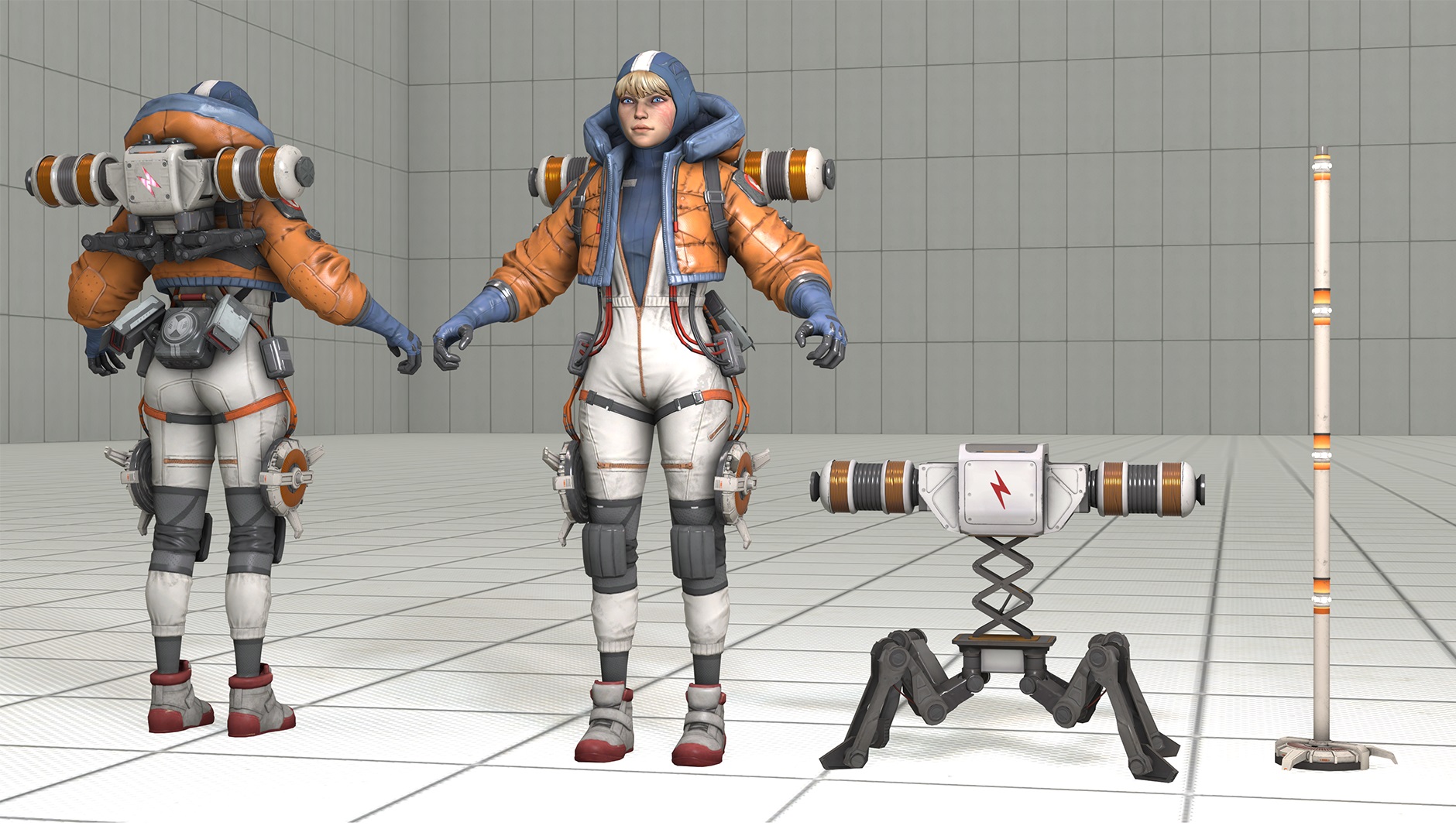 Steam Workshop::Apex legends - Wattson + kawaii skin Steam Workshop::Apex legends - Wattson + kawaii skin