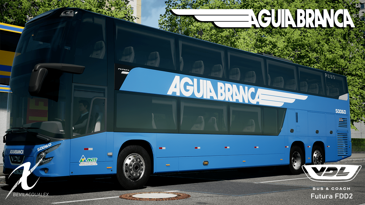 Viação Aguia Branca - VDL Futura FDD2 [2 versions]