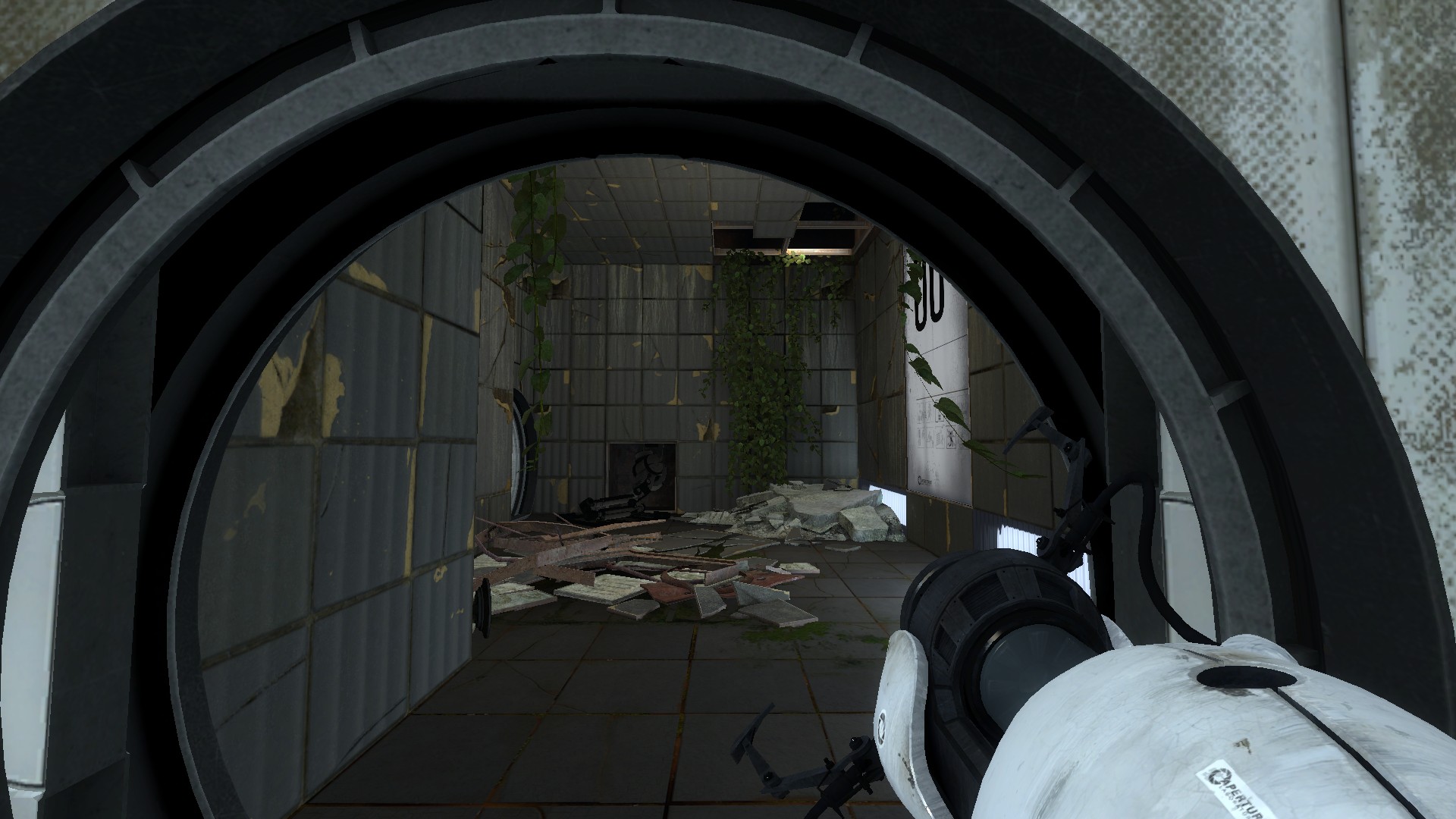 Portal 1 but its broken down. part 5.