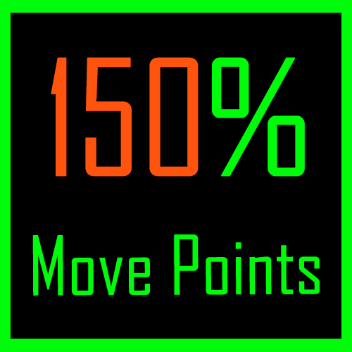 150% Move Points